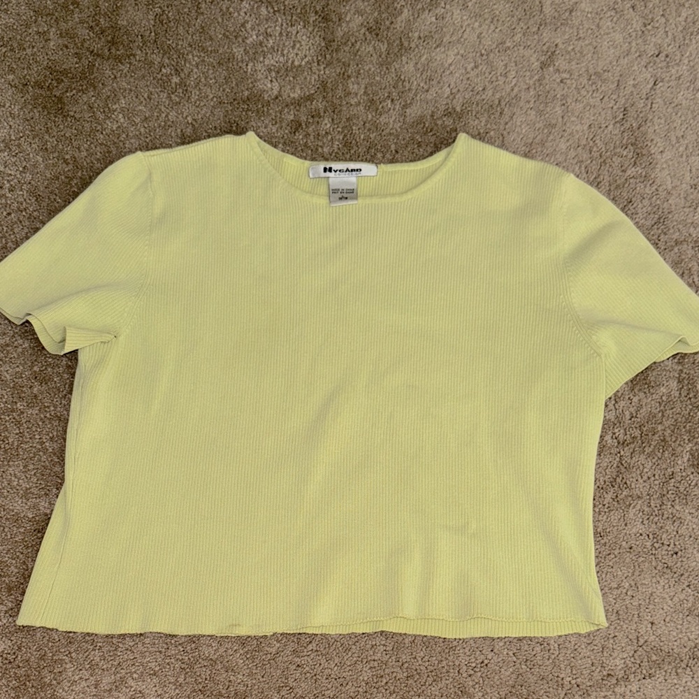 Soft Green Women's Short Sleeve Top